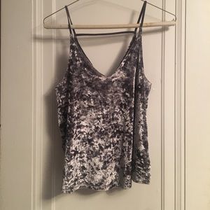 Velvet tank top
